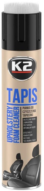 Засіб для очищення тканин K2 Tapis Aero 600 мл з щіткою