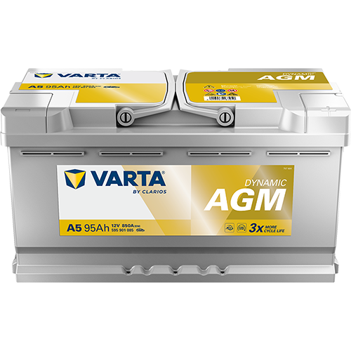 Автомобільний акумулятор Varta Silver Dynamic AGM 95А Єв (-/+) G14